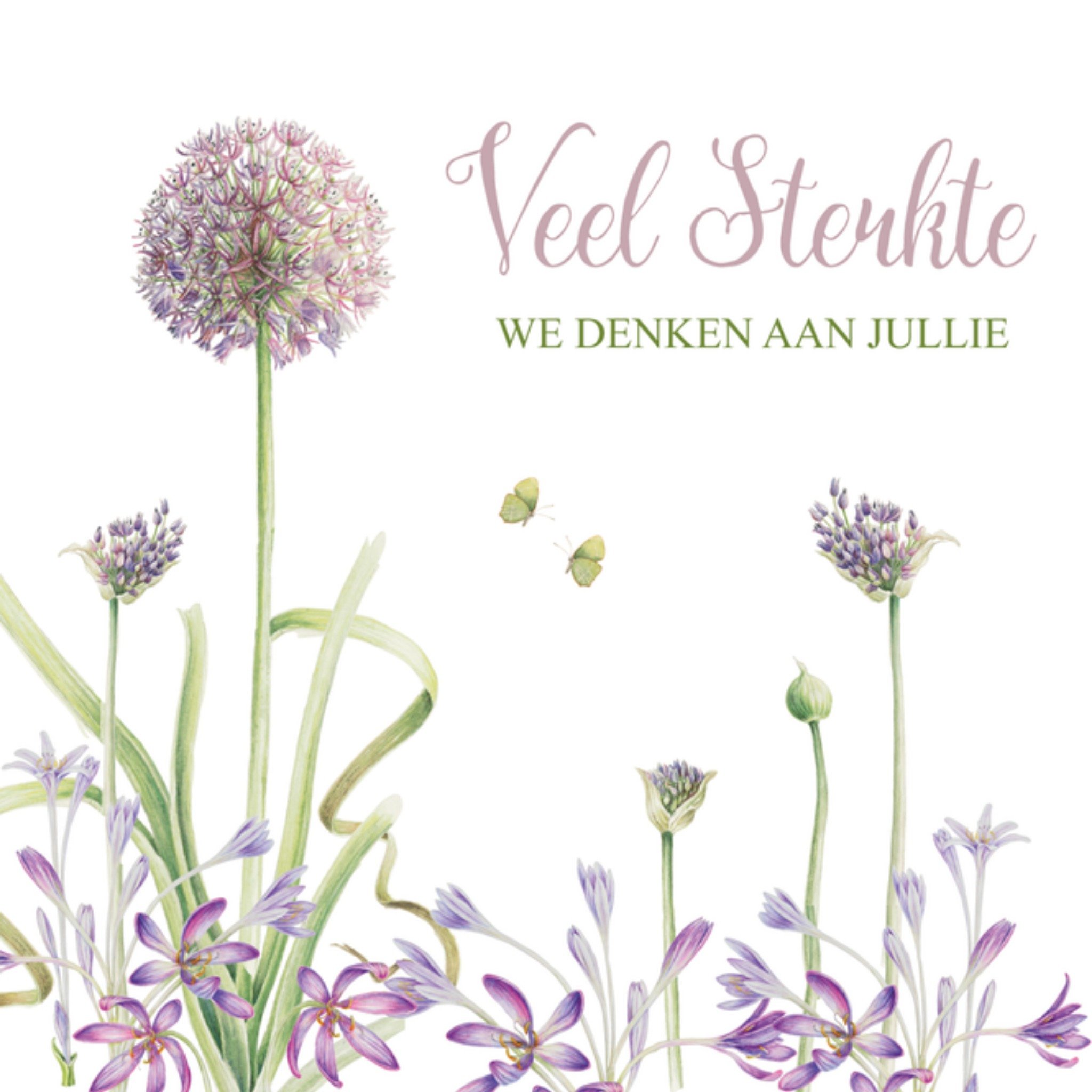 Sterkte kaart Veel sterkte Vierkante Kaart Janneke Brinkman