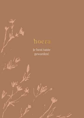 Greetz | Geboortekaart | Tante
