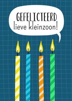 Verjaardagskaart | Greetz | Julia | Kleinzoon