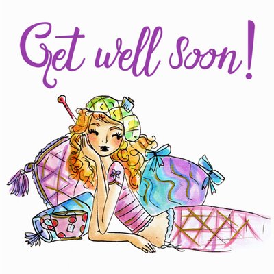 Jill | Beterschapskaart | Get well soon