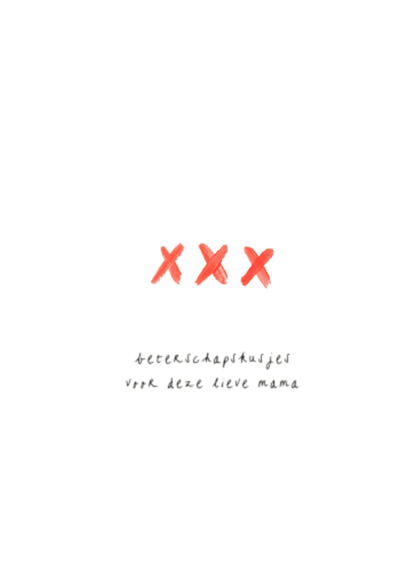 Beterschapskaart mama Kaart MILA