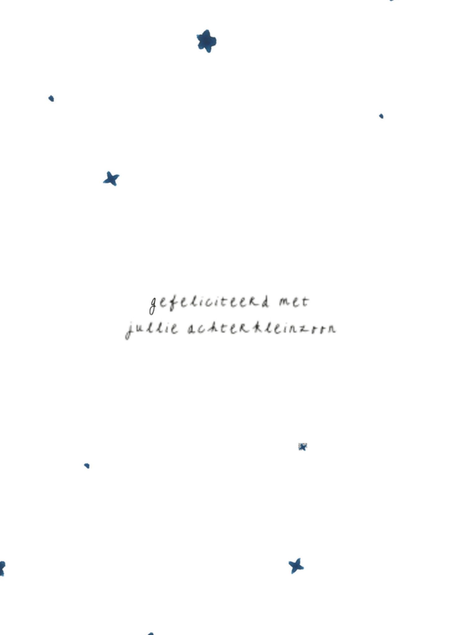 Geboortekaart achterkleinzoon Kaart MILA