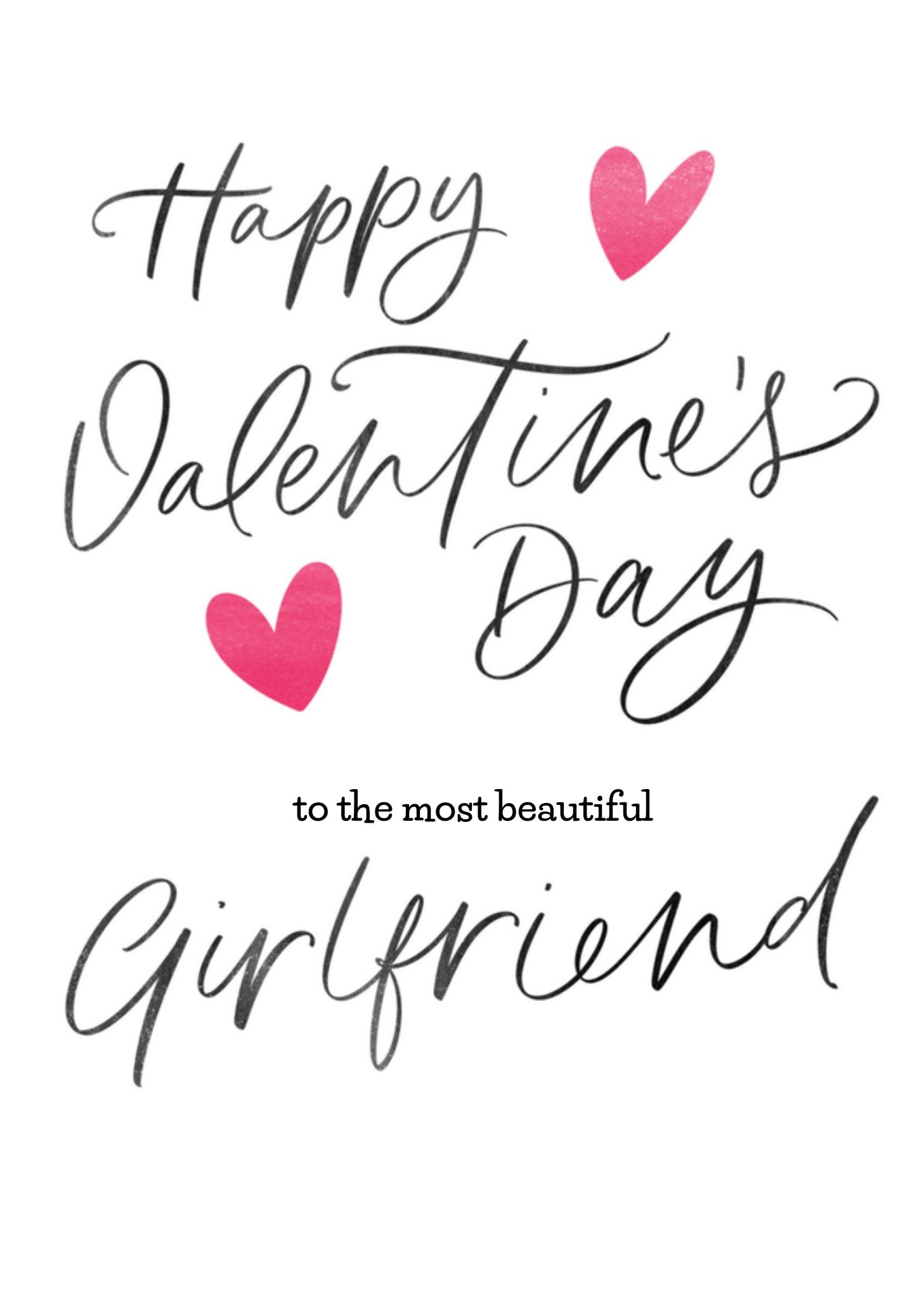 Letters by Julia Valentijnskaart vriendin Kaart Letters By Julia