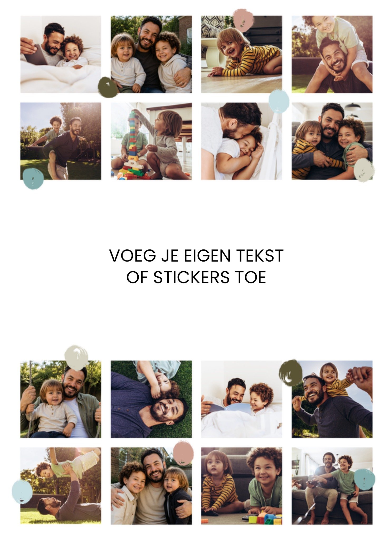 Gemaakt door Vaderdagkaart Voeg je eIgen tekst of stickers toe Greetz