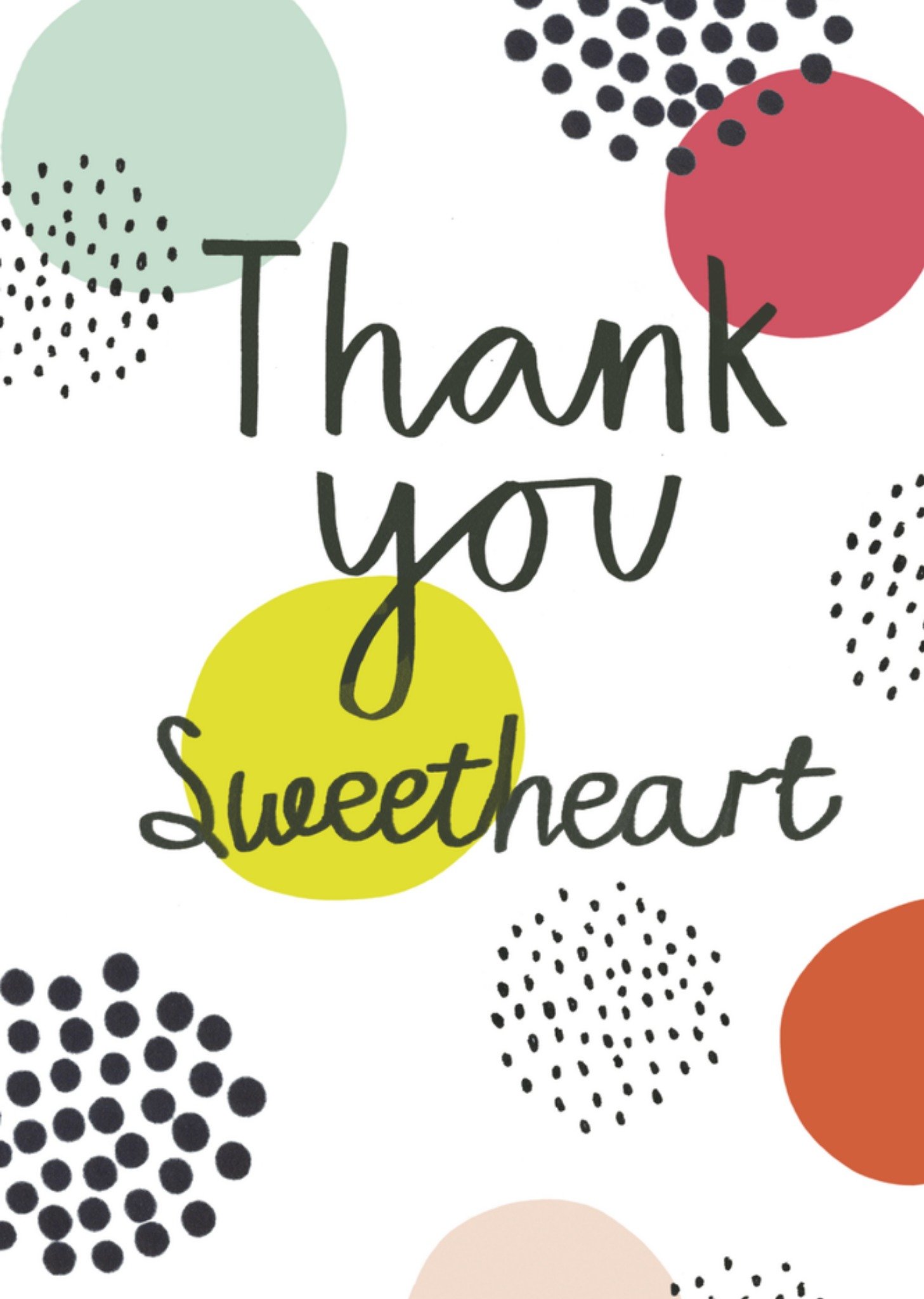 Bedankt Illustratie Kaart UK Greetings