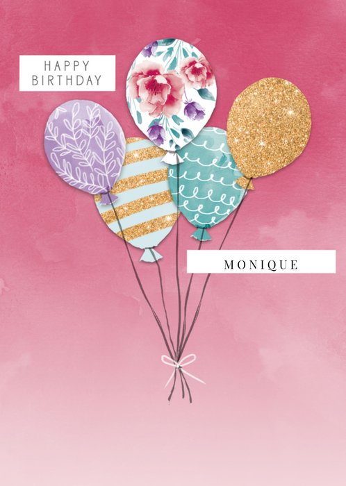 UK Greetings | Verjaardag | Ballonnen & eigen naam