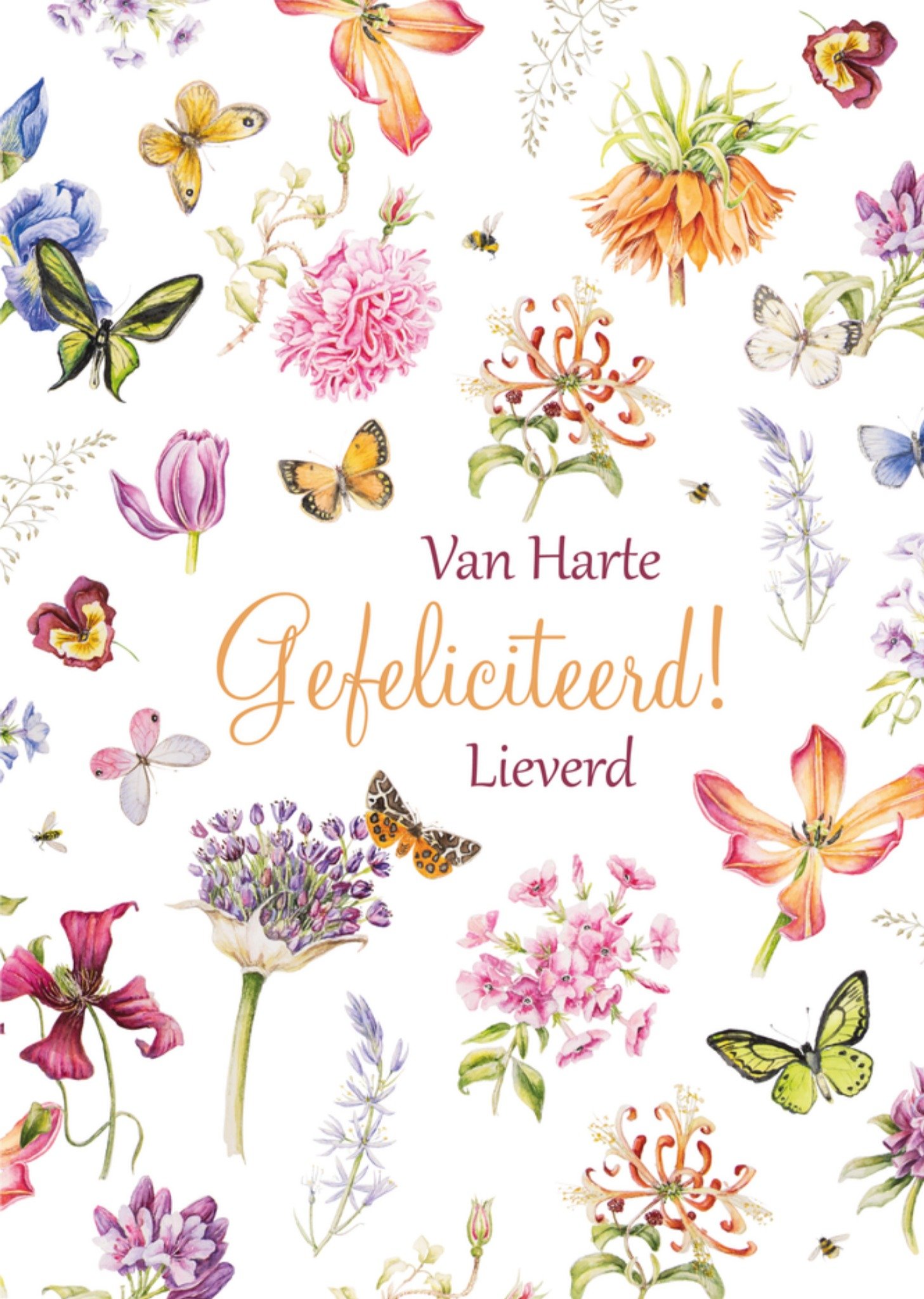 Verjaardagskaart Lieverd Kaart Janneke Brinkman