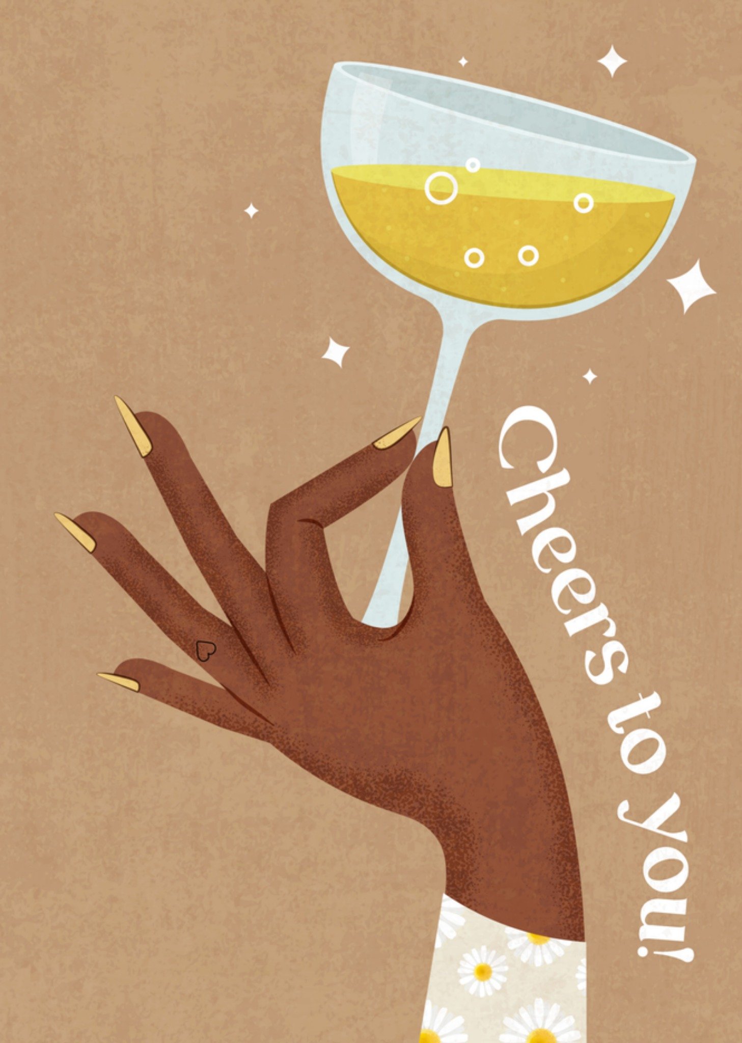 Verjaardagskaart Glas Kaart Melolelo