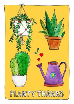 Sandysign | Bedankt kaart | Planty Thanks