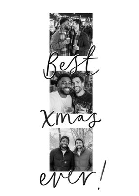Best Xmas Ever Foto Collage Kerstkaart
