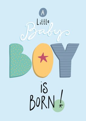 Funny Side Up | Geboortekaart | Baby boy
