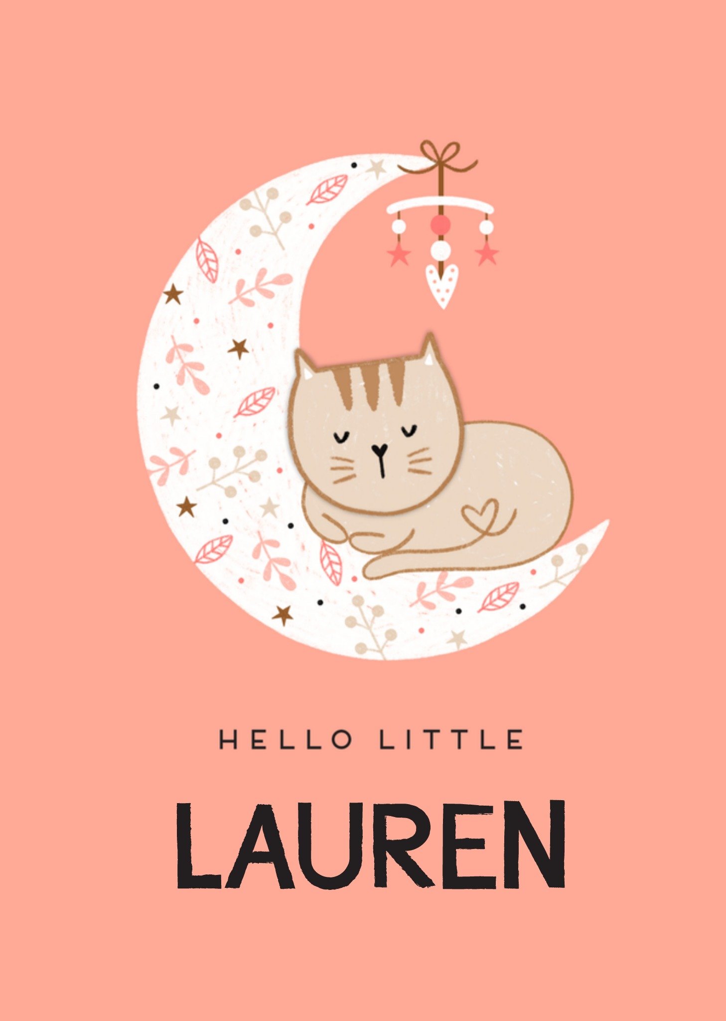 Geboortekaart Nichtje Kaart Marieke Witke