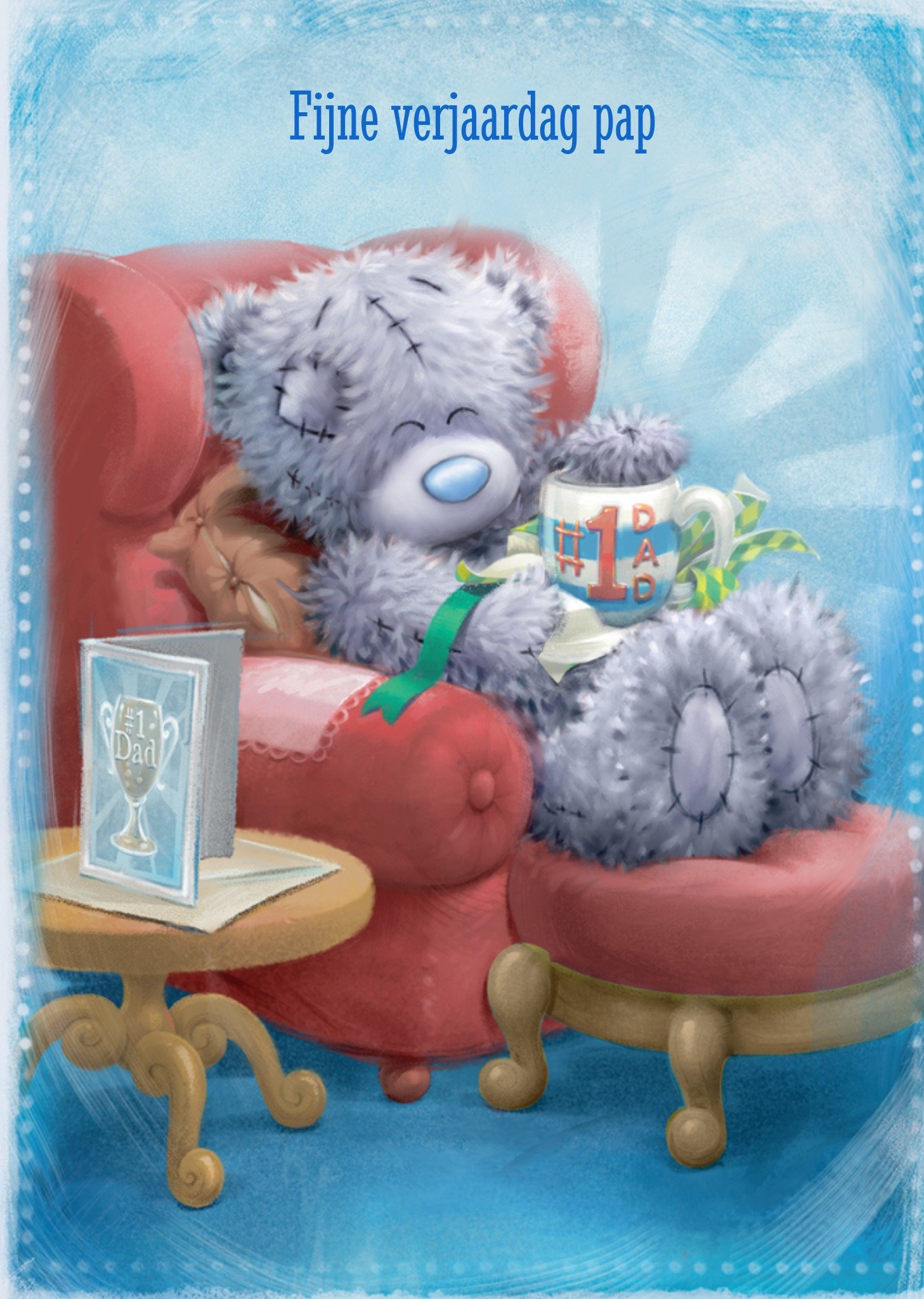 Verjaardagskaart Tatty Teddy Pap Kaart Me to You