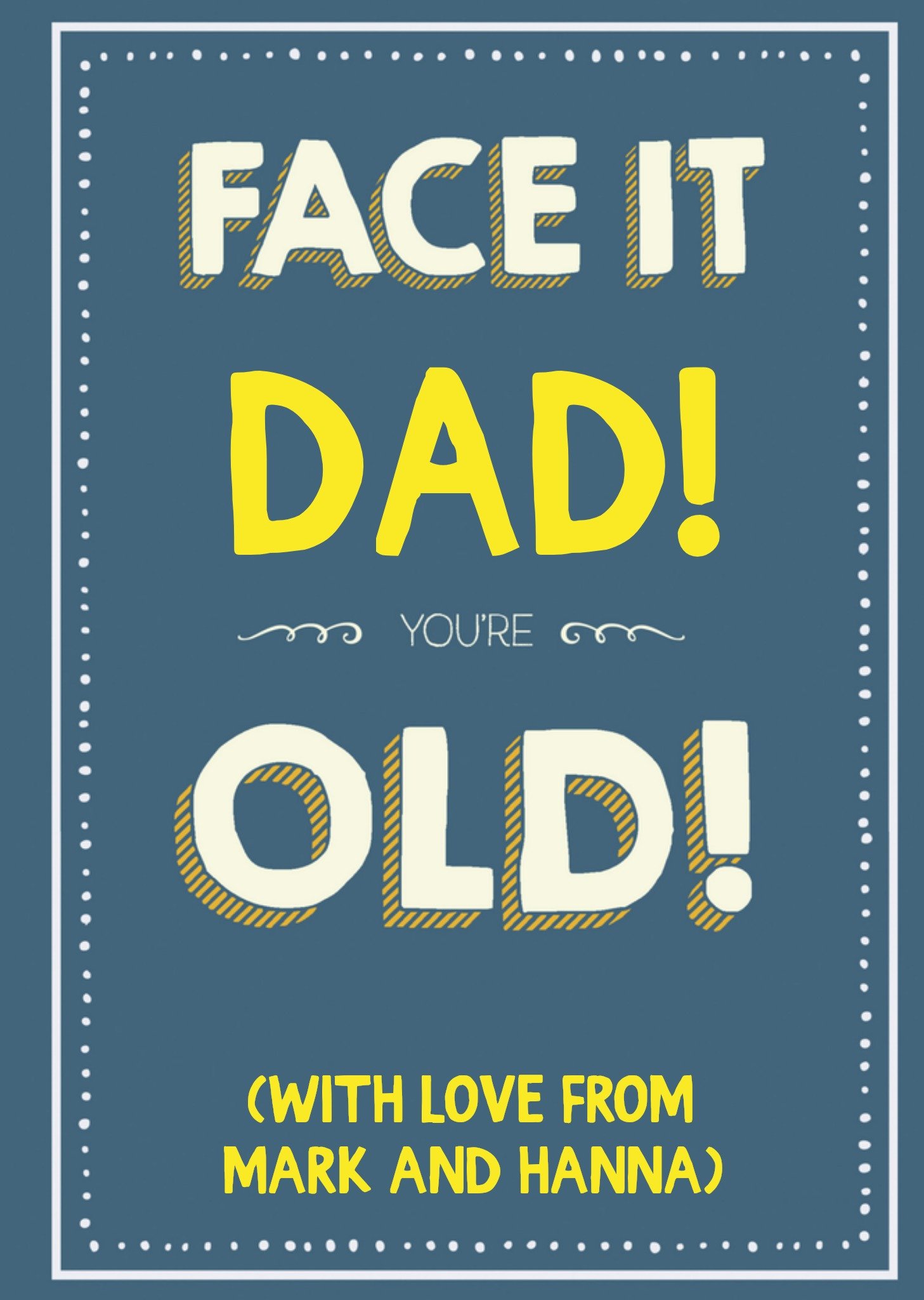 Verjaardagskaart met naam Kaart The dogs doo-dahs