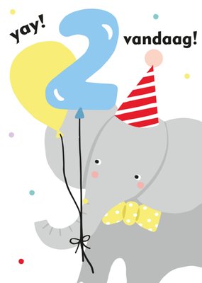 Greetz | Verjaardagskaart | Olifant | 2