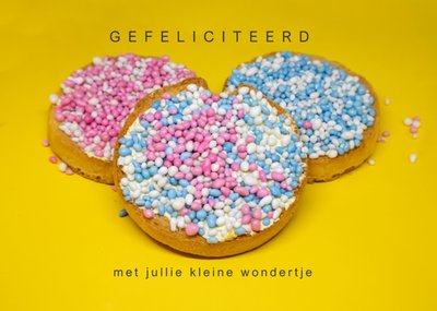 Photoflash | Geboortekaart | Kleine wondertje