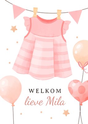 Papercute | Geboortekaart | Welkom