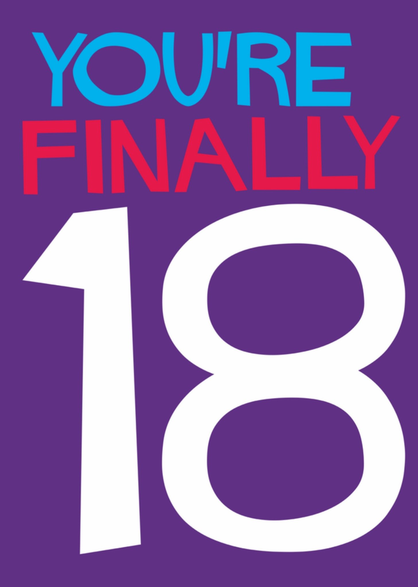 Verjaardagskaart 18 jaar Kaart Dean Morris