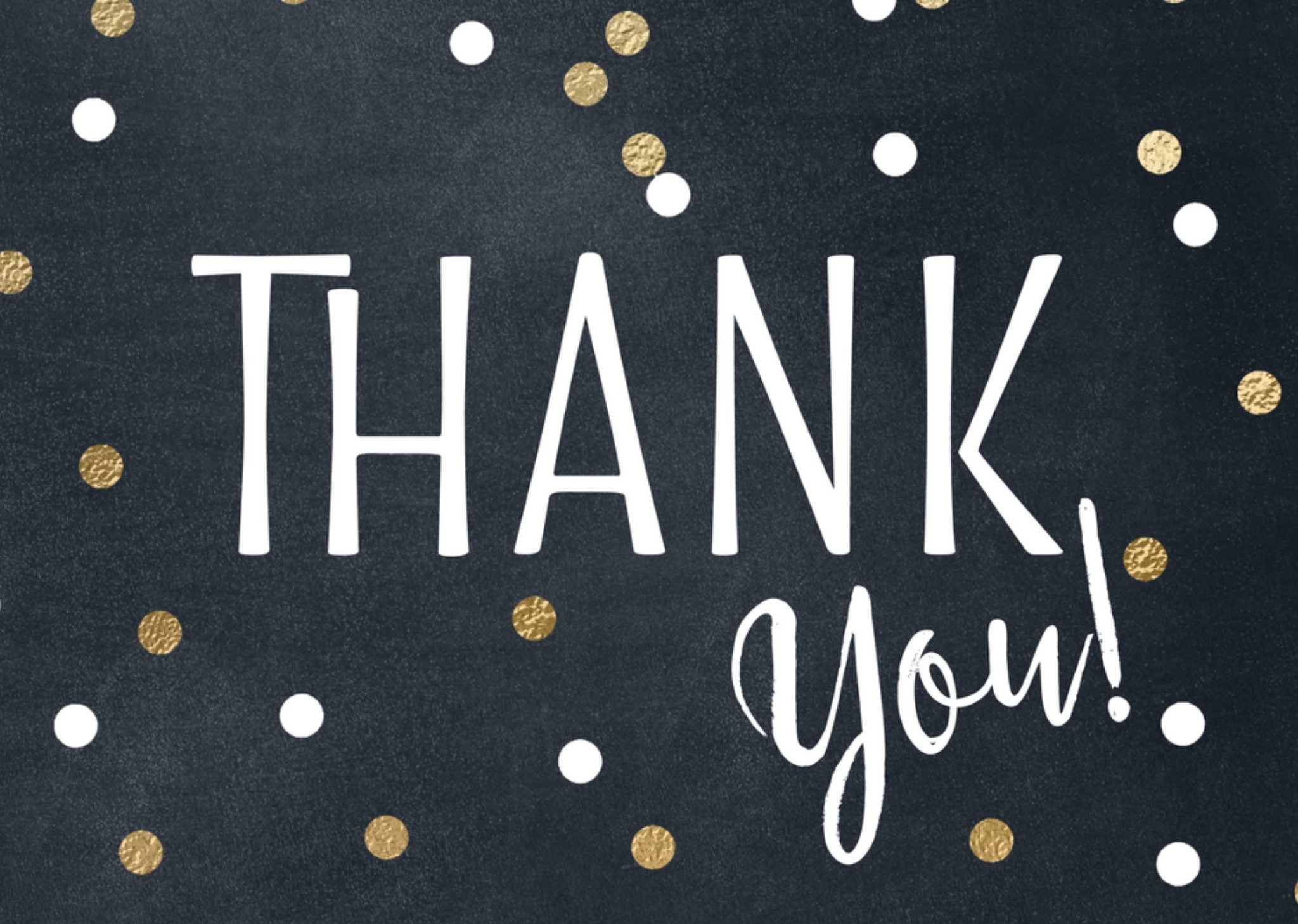 Bedankkaartje Confetti Kaart Luckz