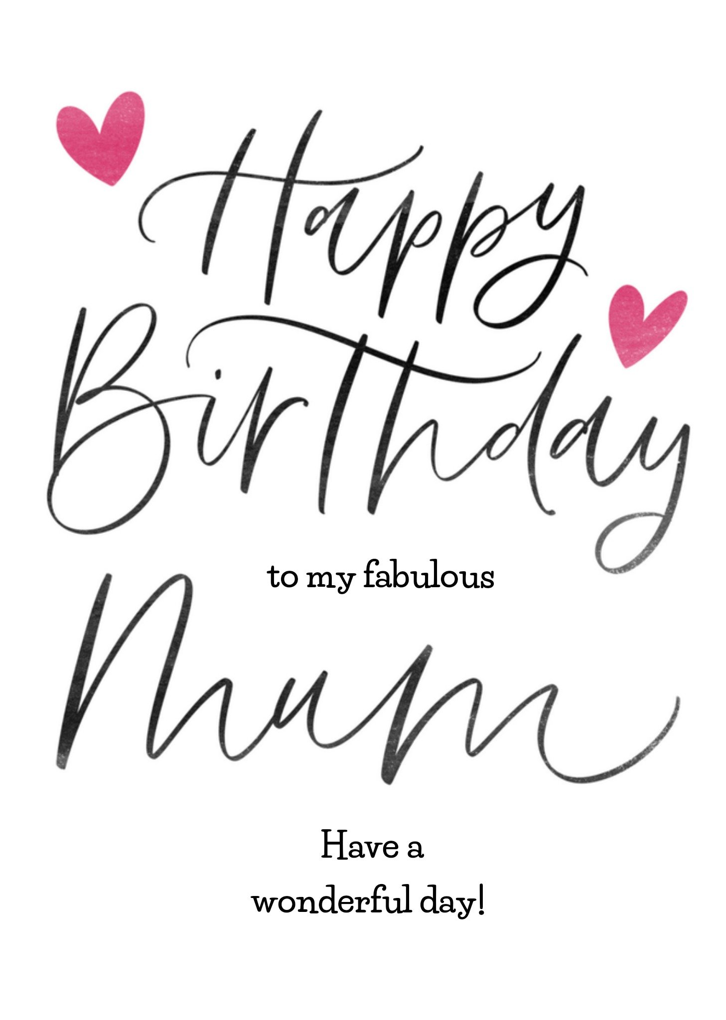 Letters by Julia Verjaardagskaart mama tekst Kaart Letters By Julia