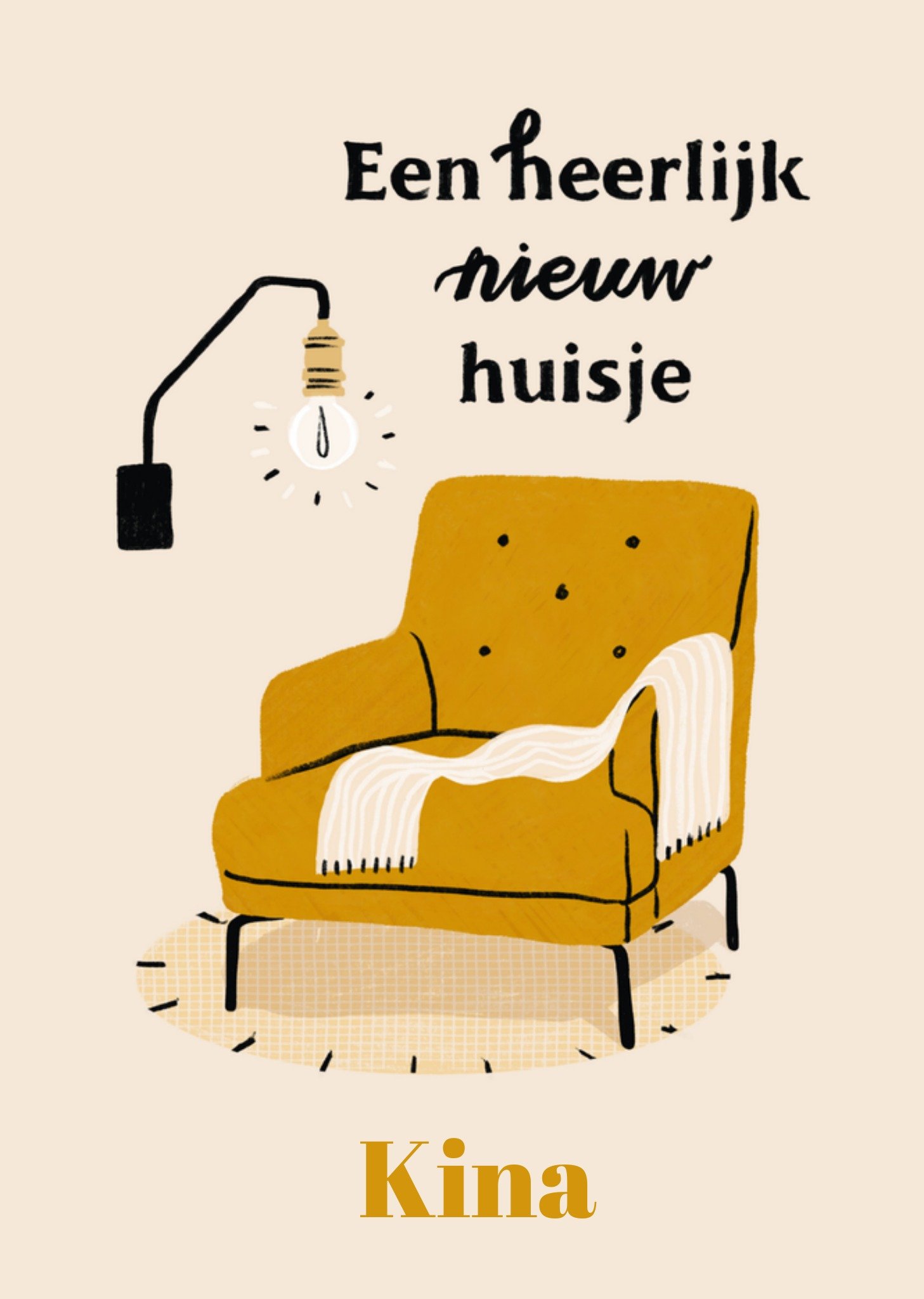 Greetz Verhuiskaart Tante Standard Card