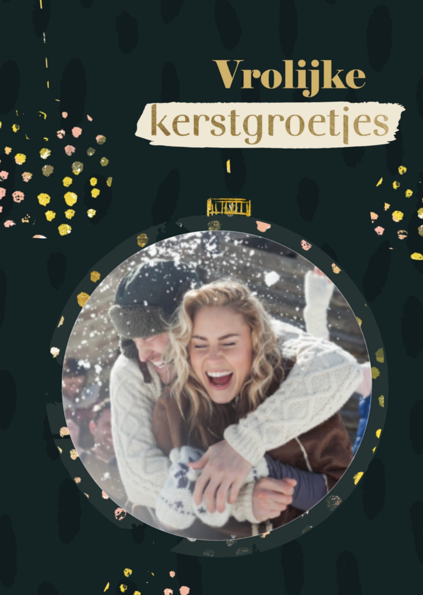 Kerst Kerstbal Foto Greetz