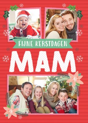 Greetz | Kerstkaart | Fijne kerstdagen mam