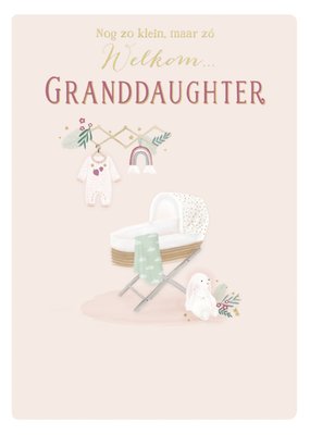 UK Greetings | Geboortekaart | kleindochter