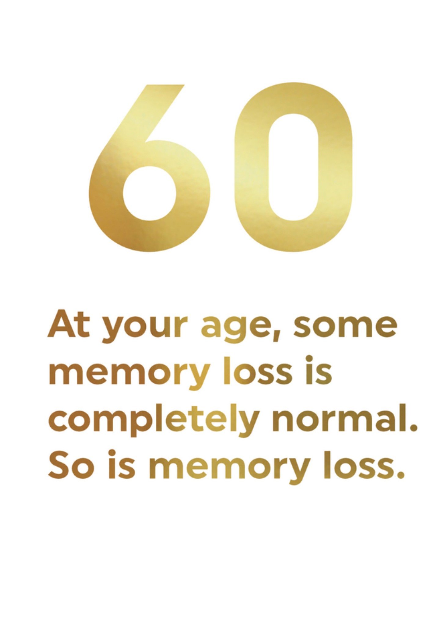 Verjaardagskaart 60 jaar Kaart Brainbox Candy