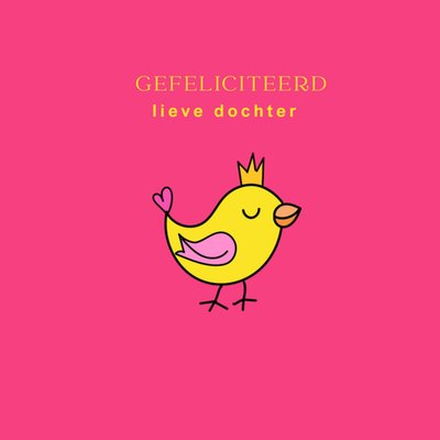 Studio Marloes | Verjaardagskaart | Lieve Dochter