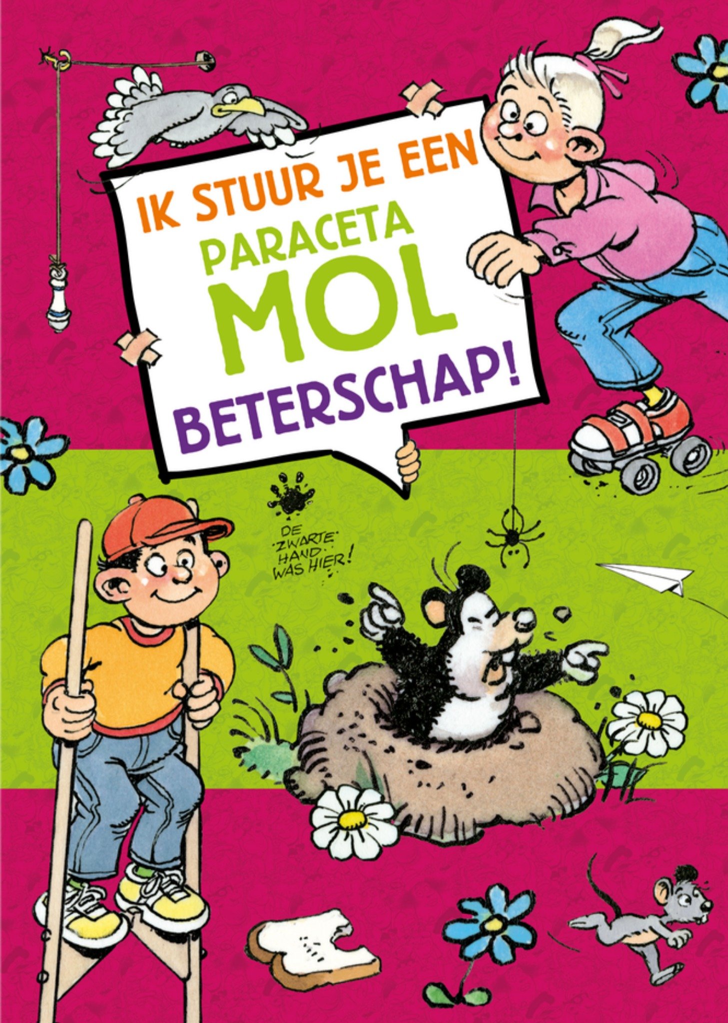 Jan van Haasteren Junior | Beterschapskaart | Ik stuur je een paracetamol | Standard Card