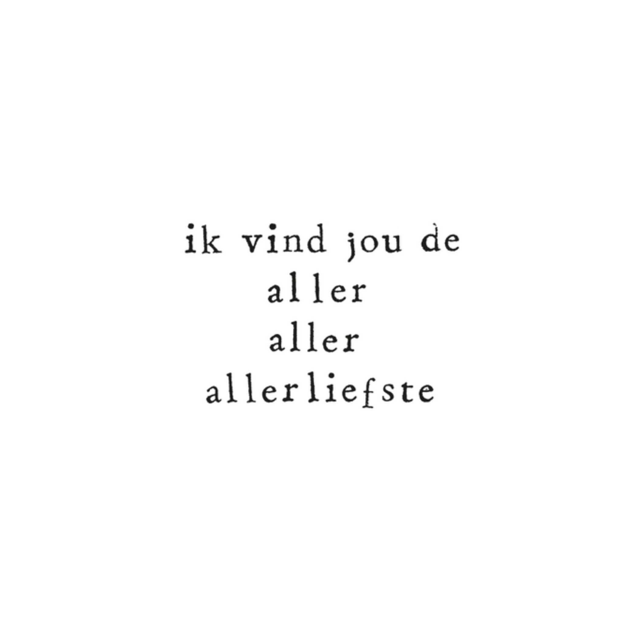 Allerliefste Vierkante Kaart IKPAKJEIN