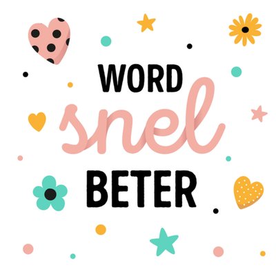 Papercute | Beterschapskaart | Word snel beter