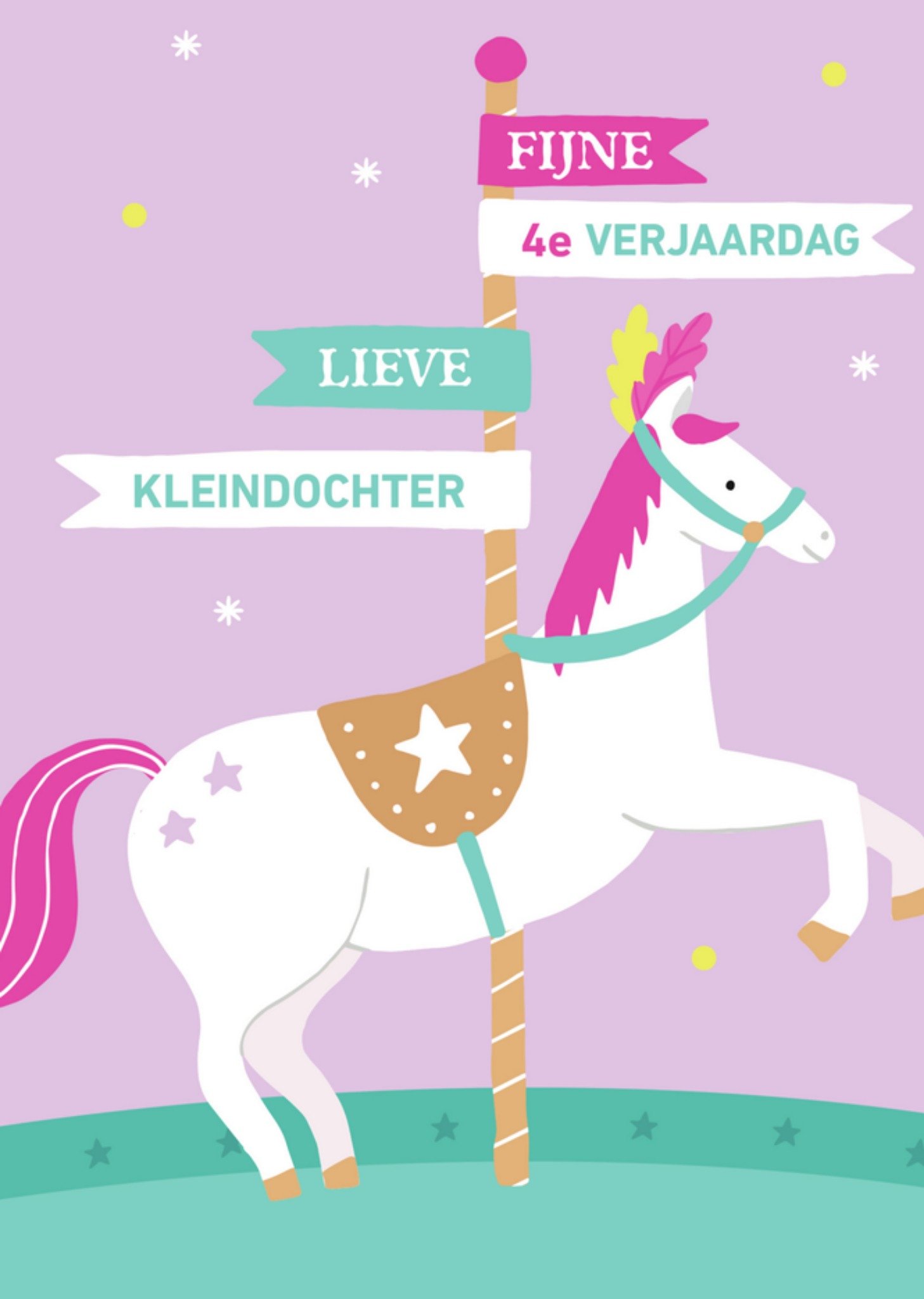 Verjaardag Kleindochter Paard Greetz
