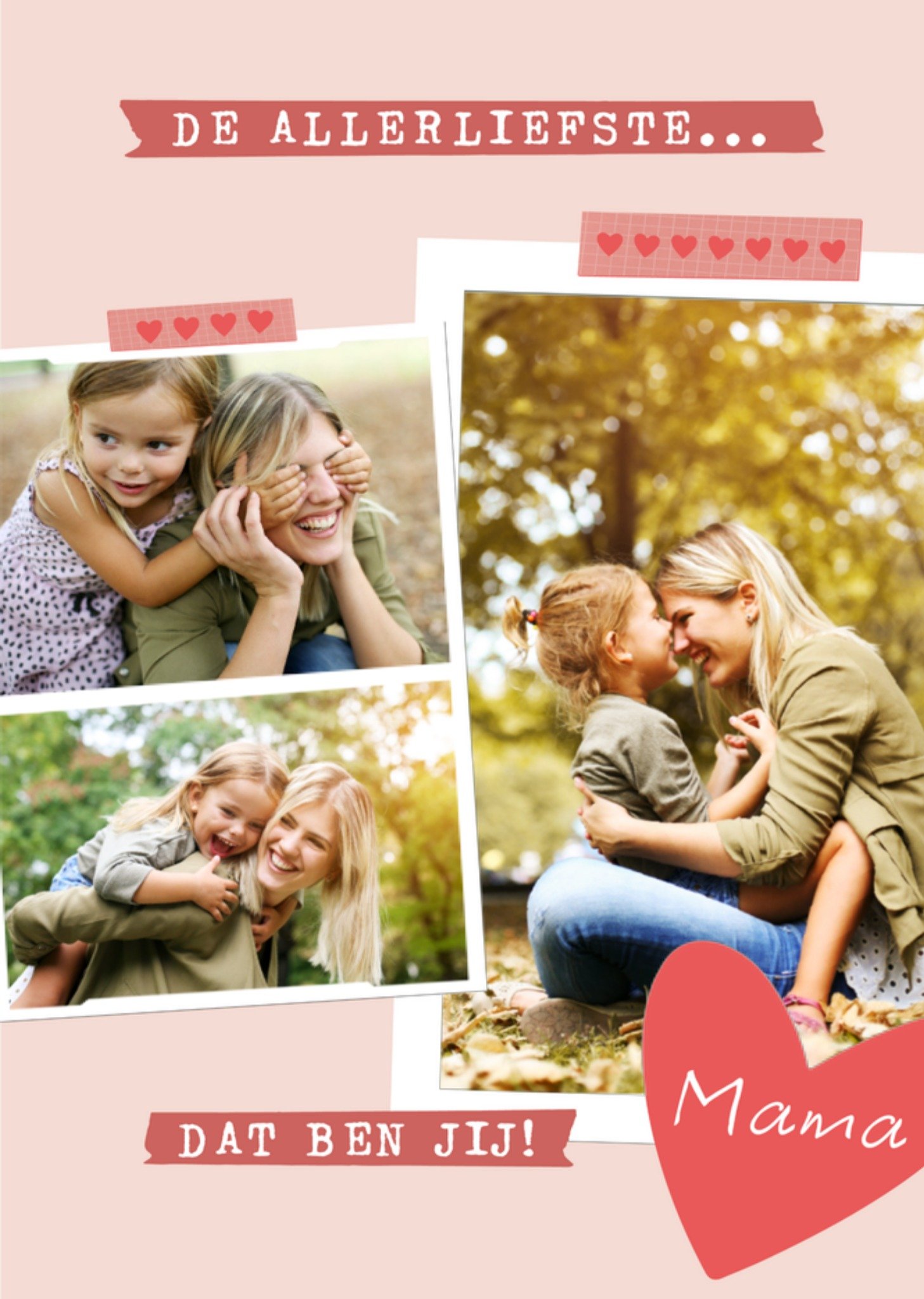 Greetz Valentijnskaart Hart Mama Standard Card