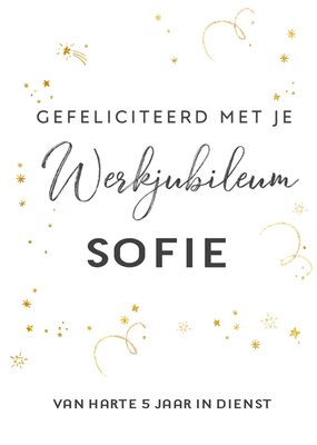 Greetz | Werkjubileum kaart | Gefeliciteerd met je werkjubileum