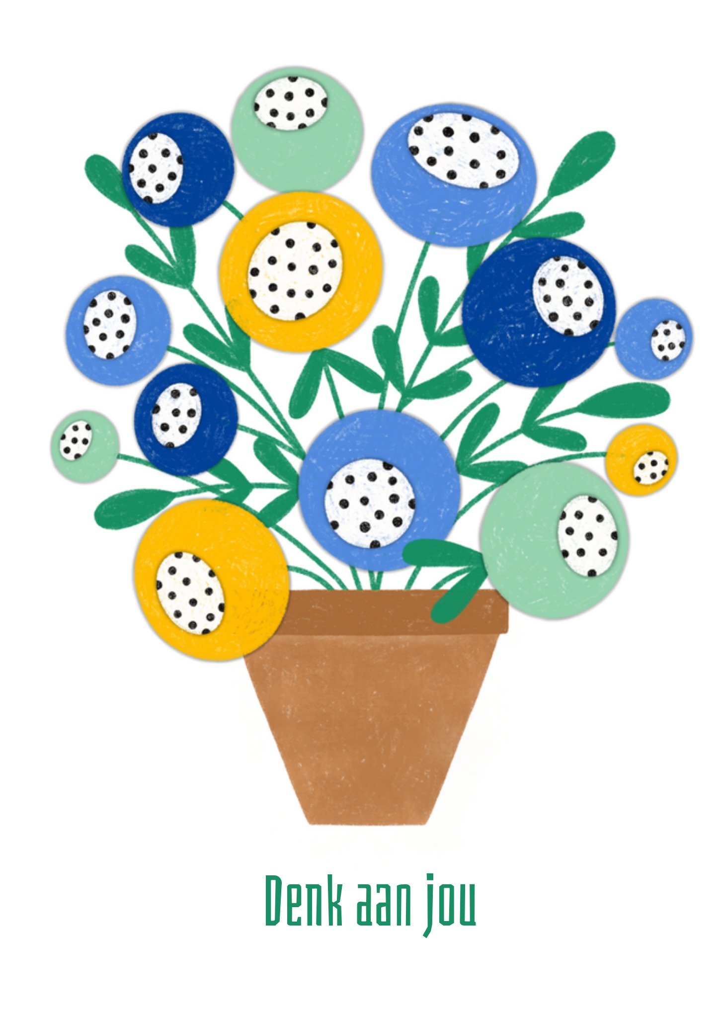 Denken aan kaart Planten Kaart Marieke Witke