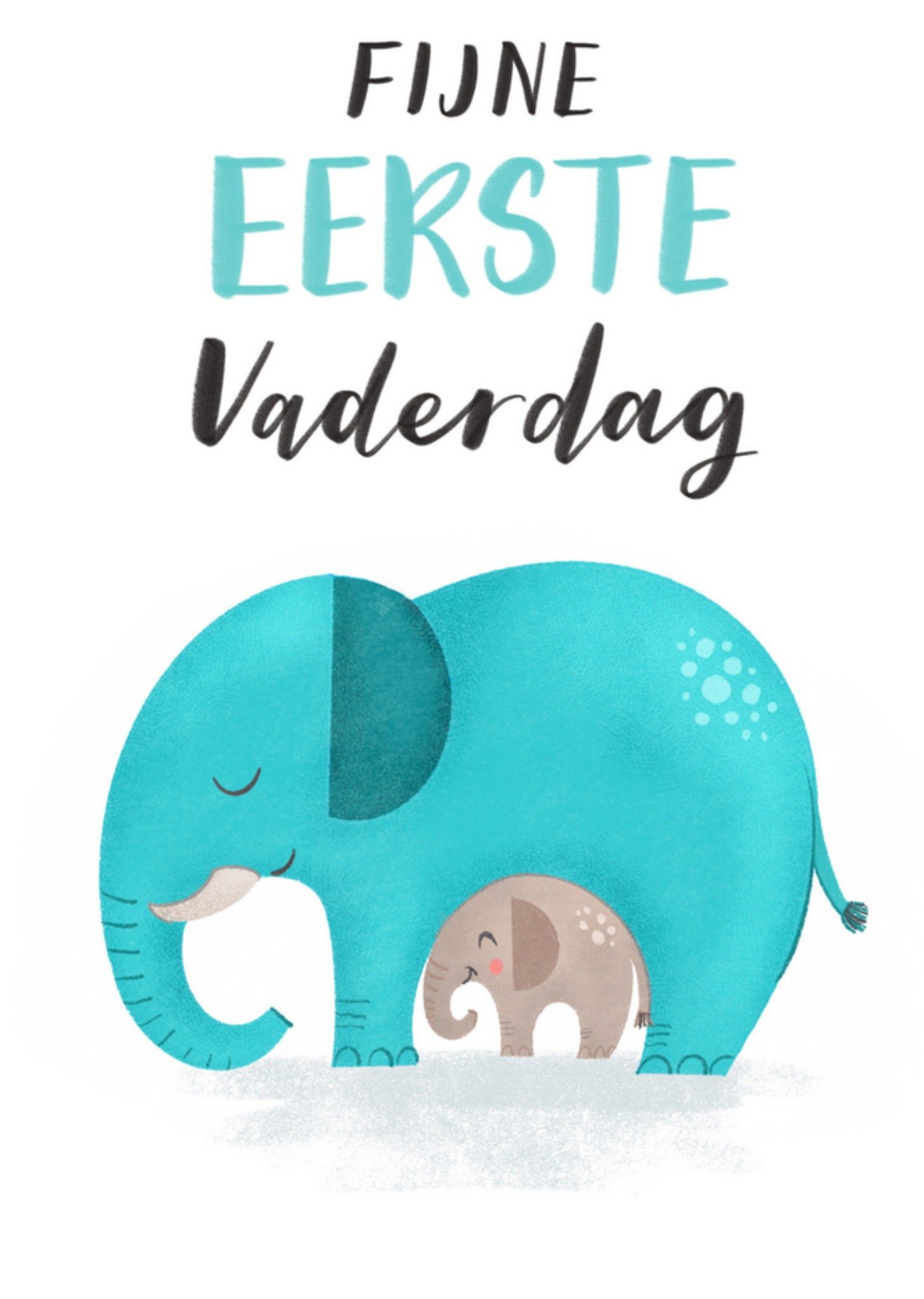 Vaderdagkaart olifant Kaart Dalia Clark Design