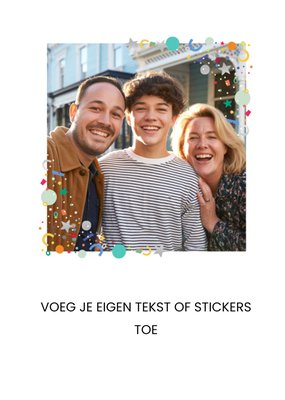 Gemaakt door greetz | Verjaardagskaart | Voeg je eIgen tekst of stickers toe