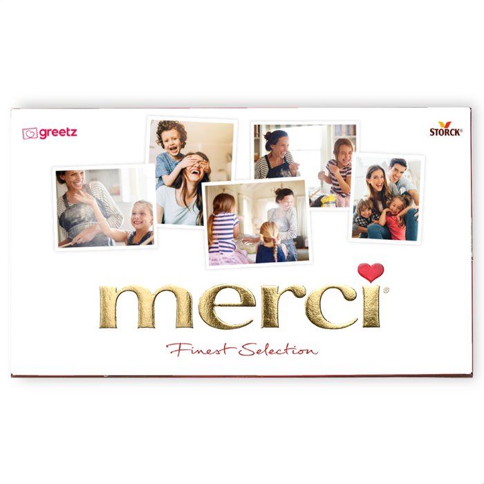 Merci | Collage met eigen foto's | 400gr