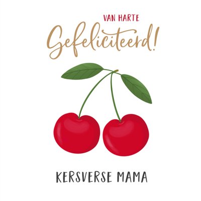 Tsjip | Verjaardagskaart | Kersverse Mama