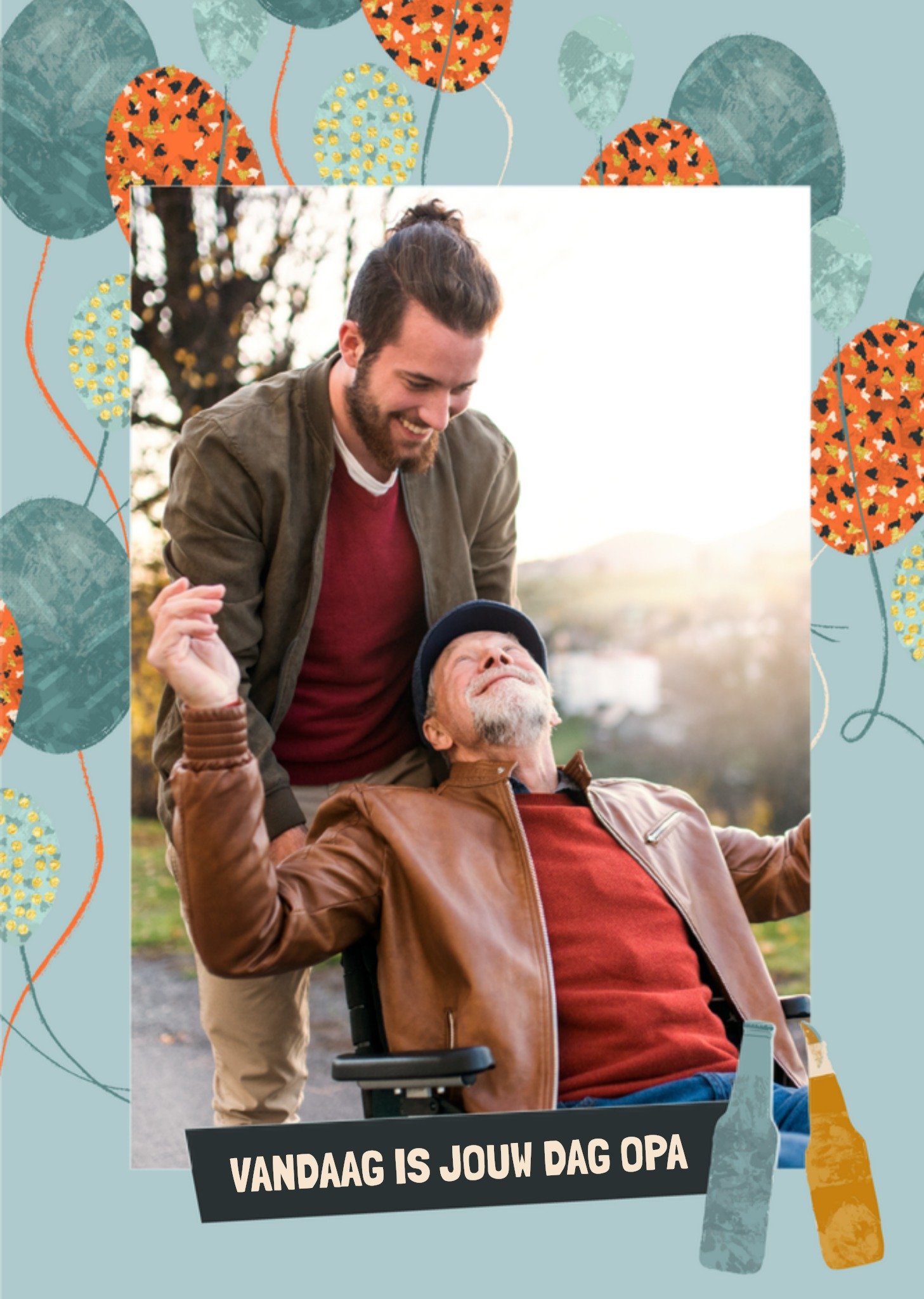 Verjaardagskaart Vandaag is jouw dag Opa Greetz