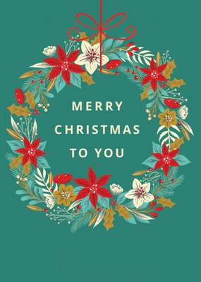 Dalia Clark Design | Kerstkaart | kerstkrans