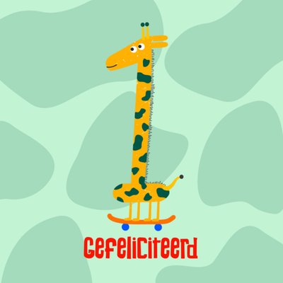 Greetz | Verjaardagskaart | Kind | Illustratie