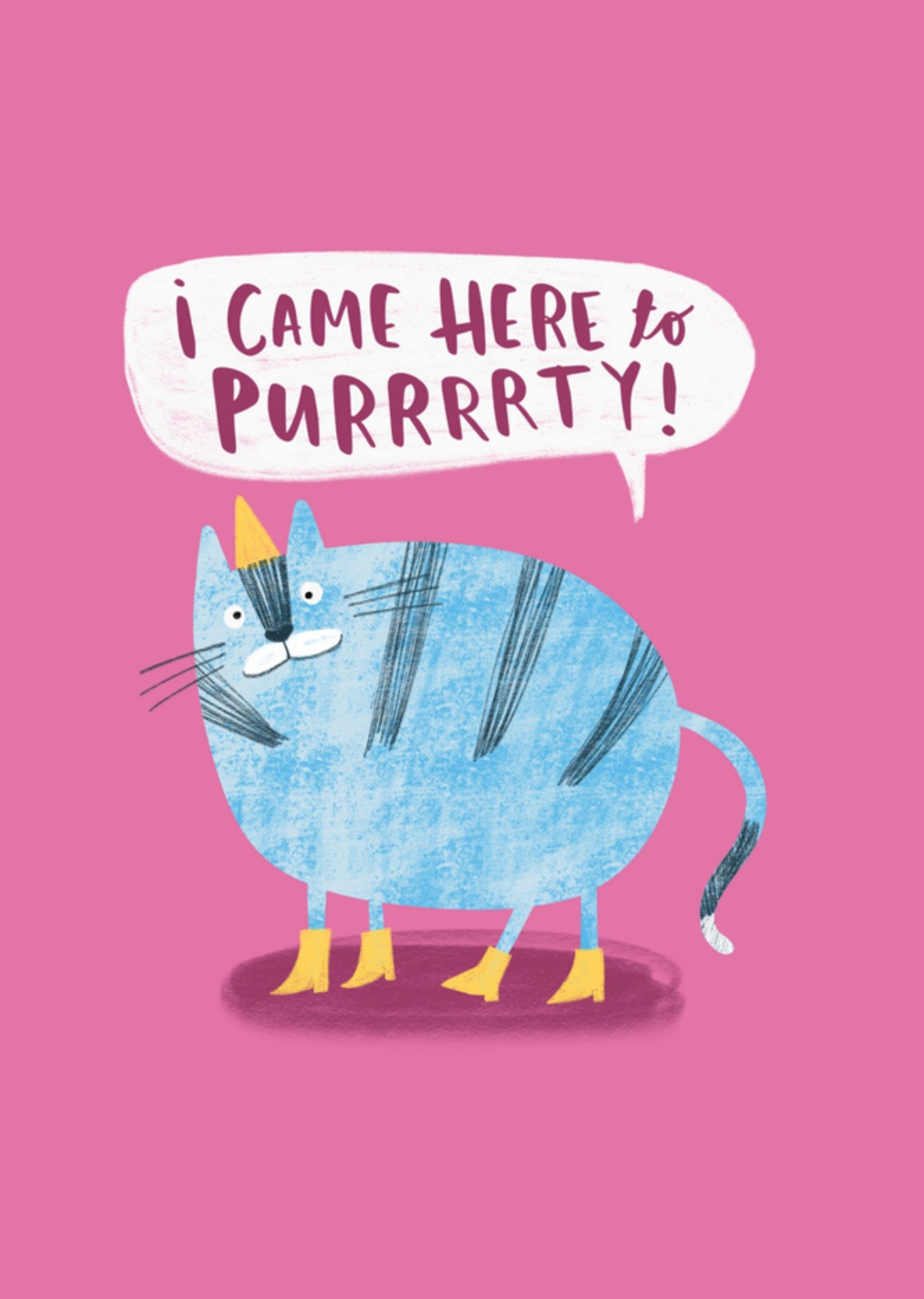 Verjaardagskaart kat grappig Kaart Lucy Maggie