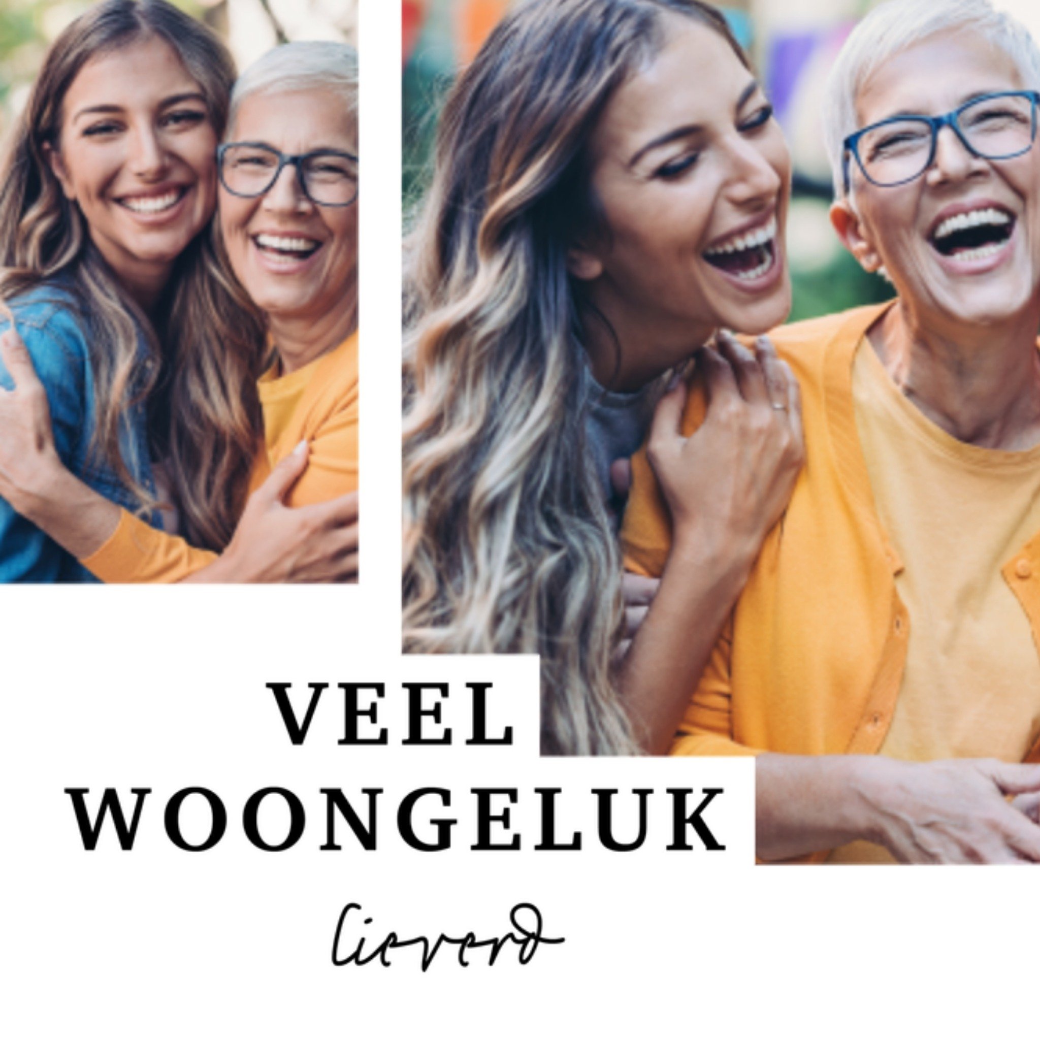 Greetz Nieuwe woning fotokaart Vierkant