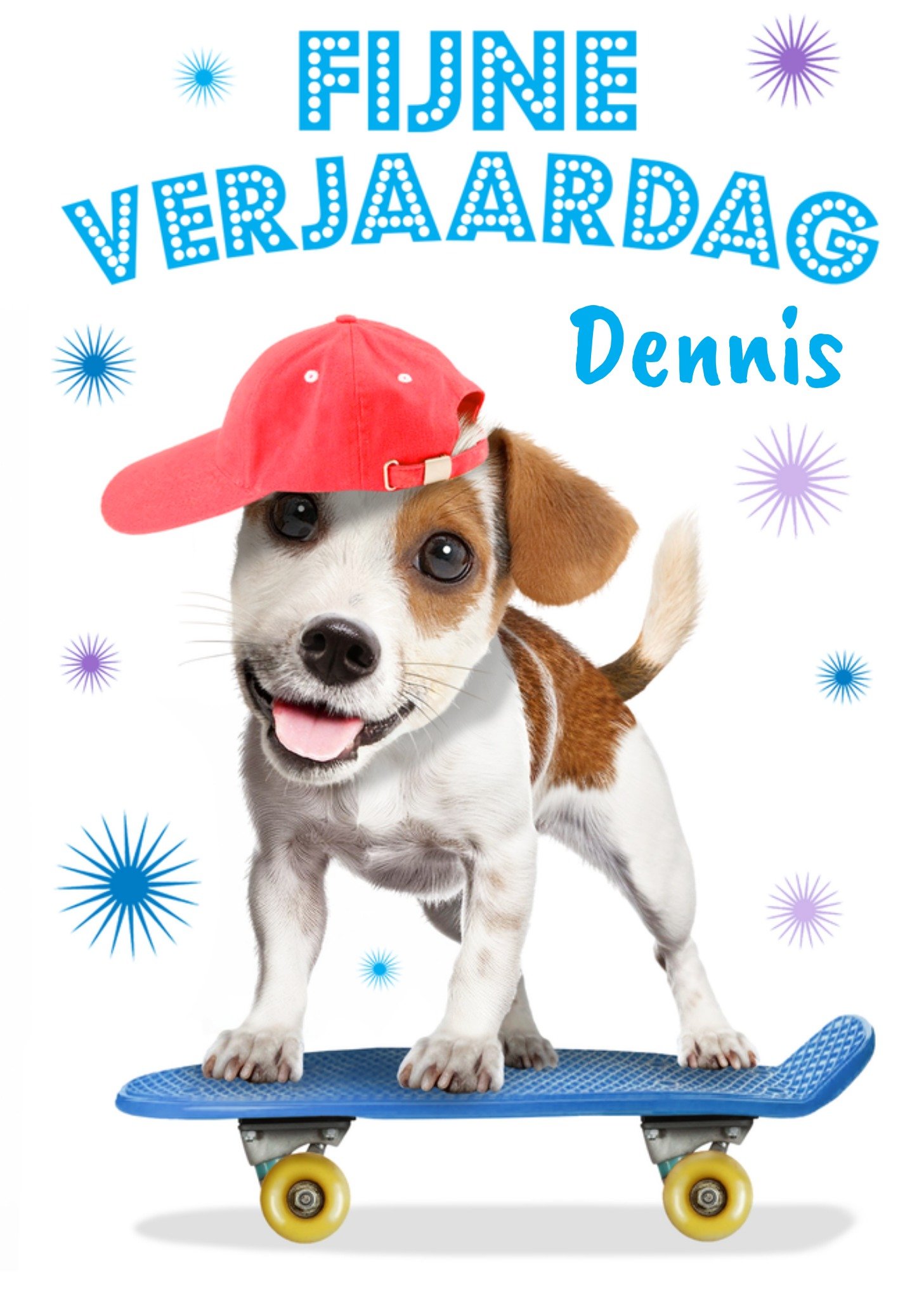 Verjaardagskaart coole hond Kaart Emma Proctor