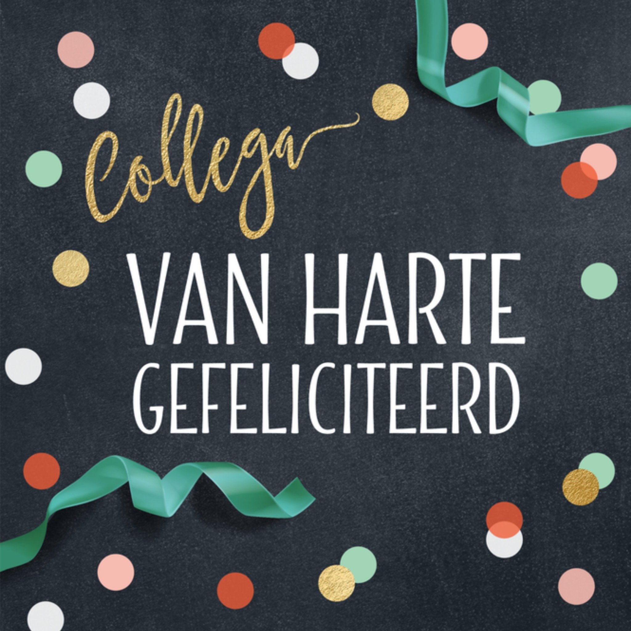 Verjaardagskaart Hip Vierkante Kaart Luckz