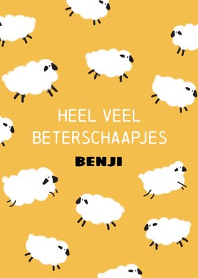 Greetz | Beterschapskaart | Heel veel beterschaapjes
