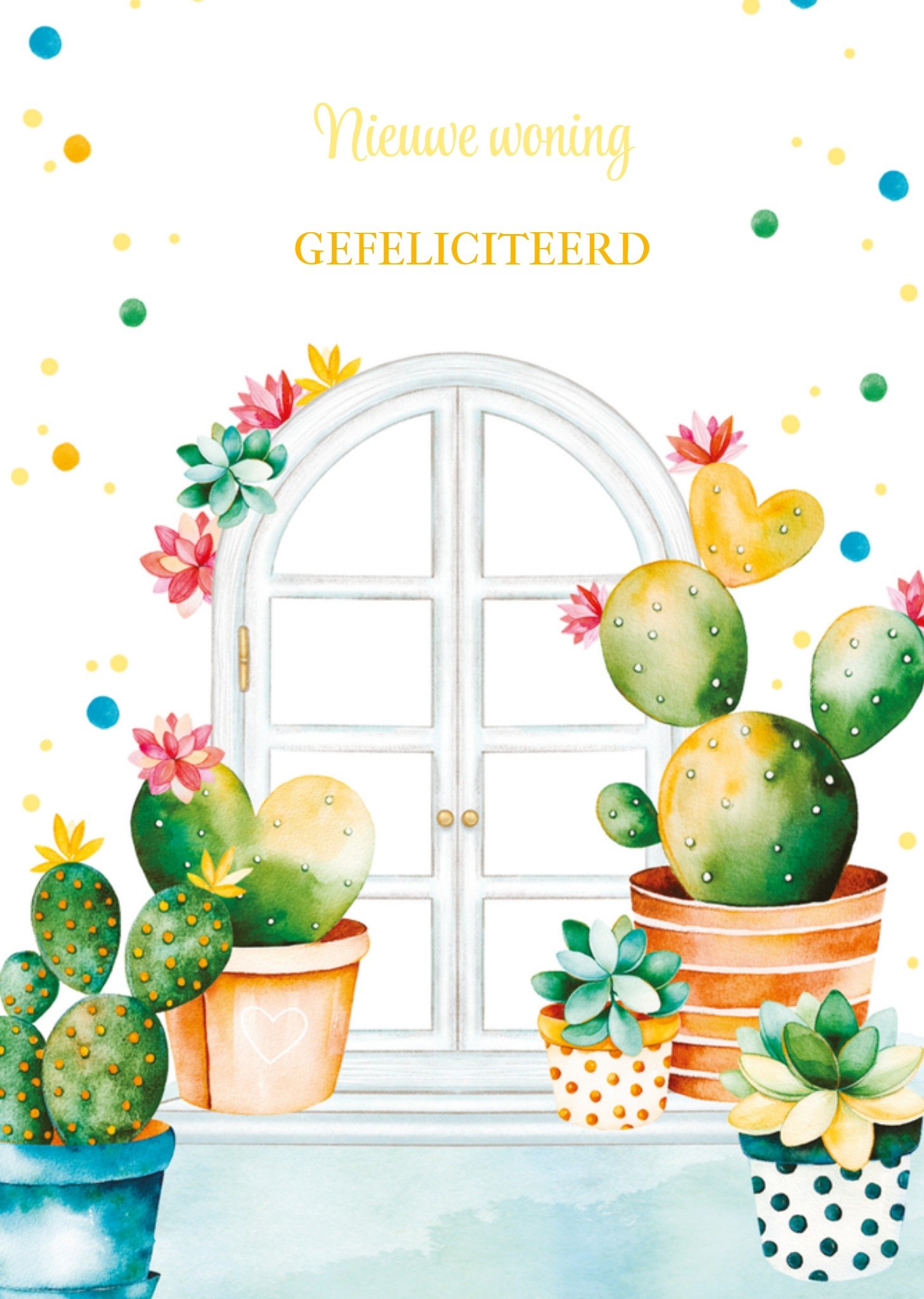 Nieuwe woning kaart Cactussen Kaart TMS